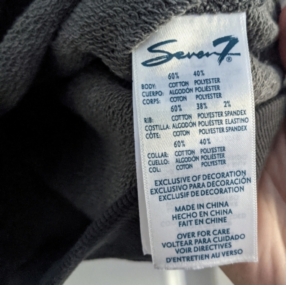 Seven7 Camouflage Mask Hoodie Sweatshirt-NWT - Picture 3 of 4